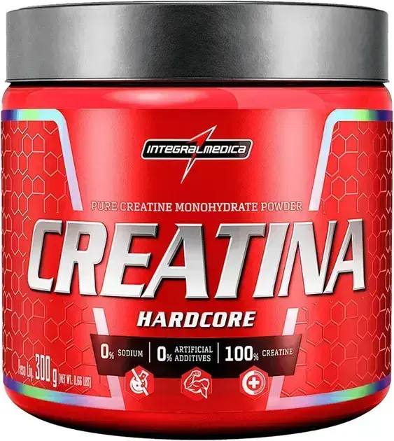 1. Creatina Hardcore 100% Pura - Integralmédica