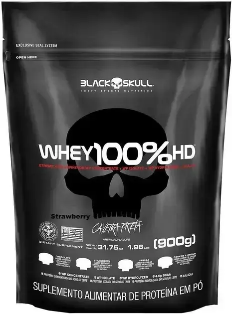 4. Whey 100% HD - Black Skull