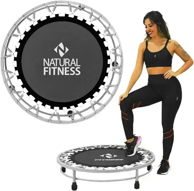 1. Cama Elástica Mini Jump Profissional - Natural Fitness