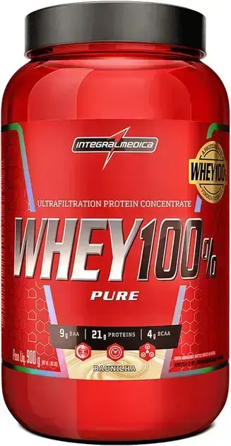 3. Proteína Concentrada Whey 100% Pure Baunilha - Integralmedica