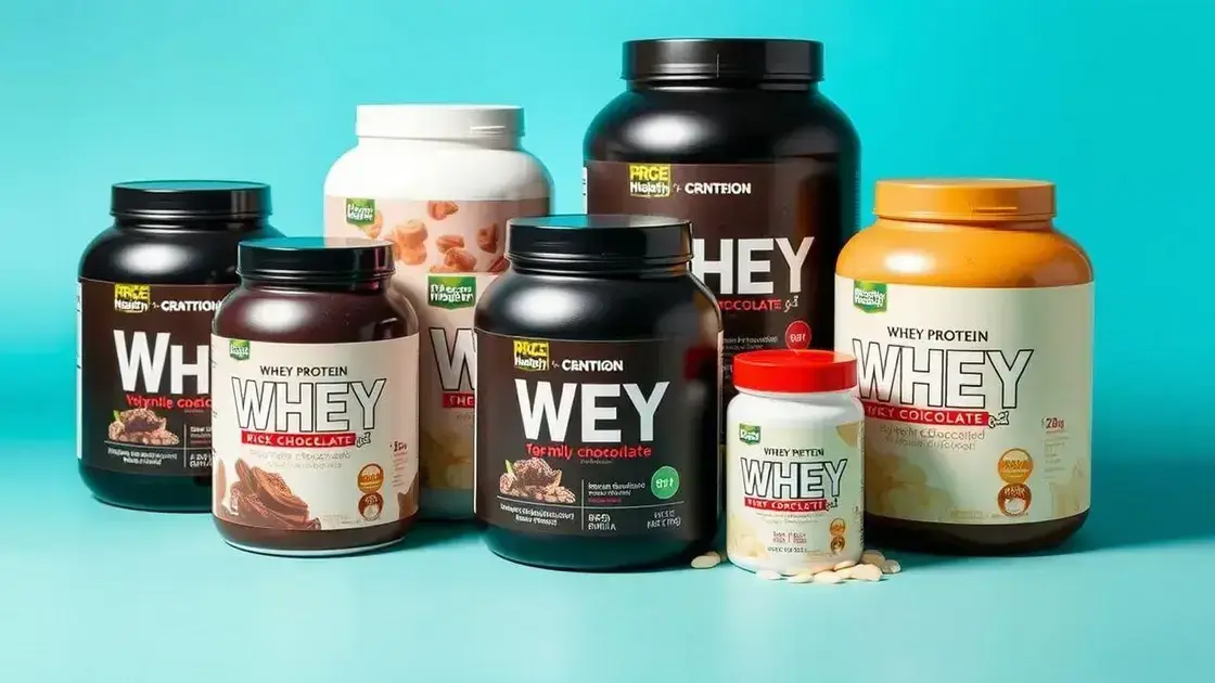 Melhor Whey Protein Concentrado: os 5 melhores em 2025 Melhor Whey Protein Concentrado: as 5 Melhores Opções em 2025