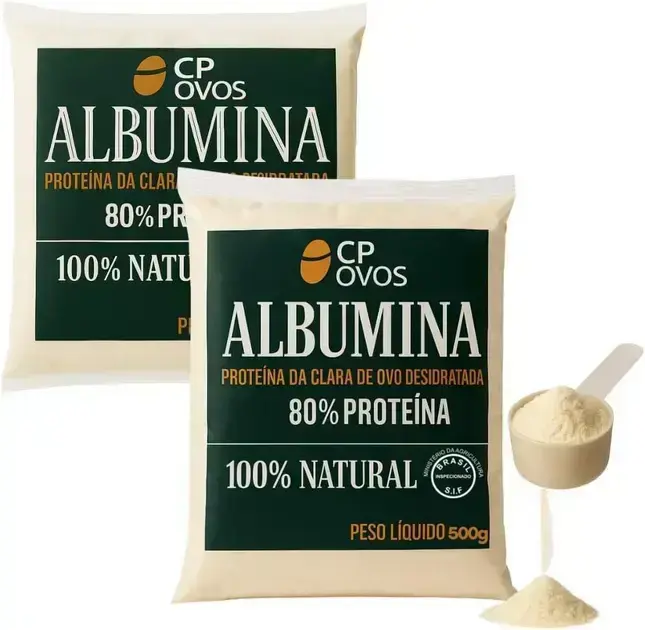 1. Albumina CP Ovos 80% Proteína - CP Ovos