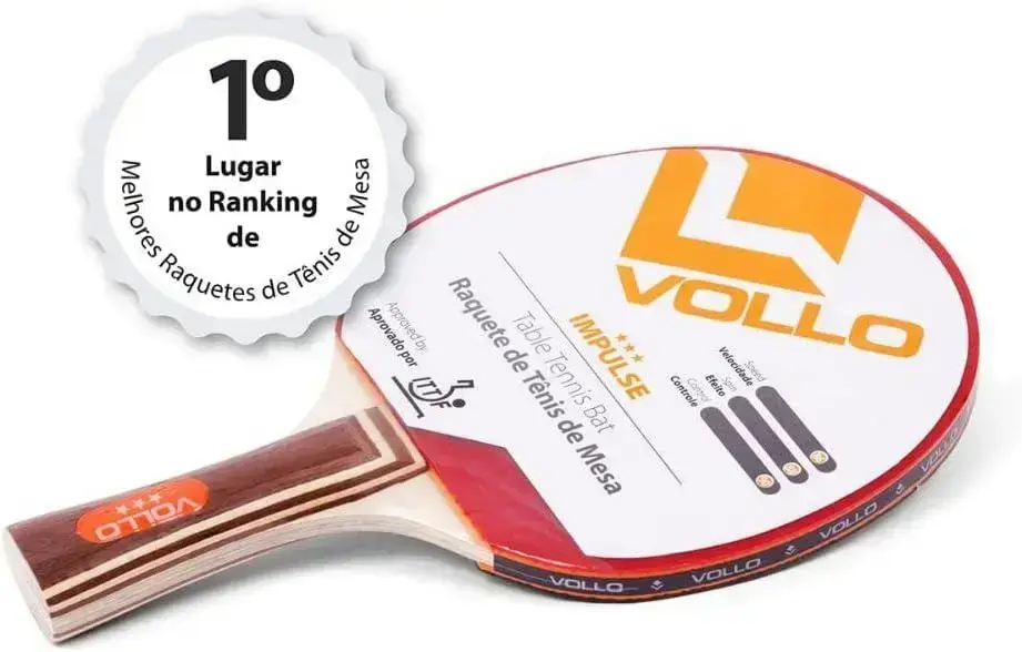 Melhor Raquete de Tênis de Mesa: os 5 melhores em 2025 1. Raquete de Tênis de Mesa Impulse - Vollo